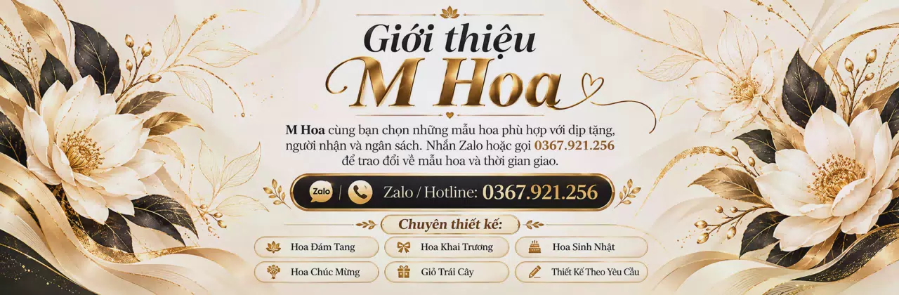 Ảnh bìa Shop hoa tươi Xã Phong Mỹ Đồng Tháp - Gửi sự quan tâm qua từng món hoa